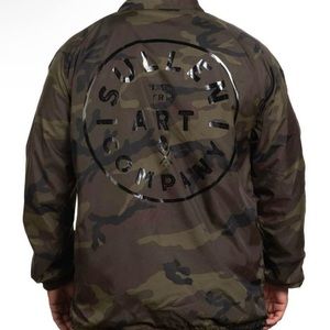 Sullen Art Camo Rain Jacket